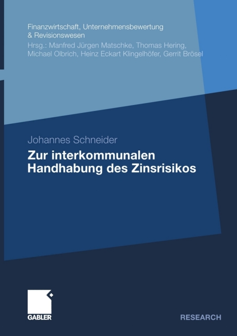 Cover image for book Zur interkommunalen Handhabung des Zinsrisikos