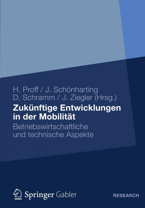 Cover image for book Zukünftige Entwicklungen in der Mobilität