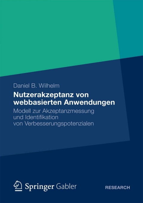 Cover image for book Nutzerakzeptanz von webbasierten Anwendungen