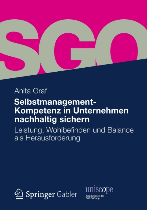 Cover image for book Selbstmanagement-Kompetenz in Unternehmen nachhaltig sichern