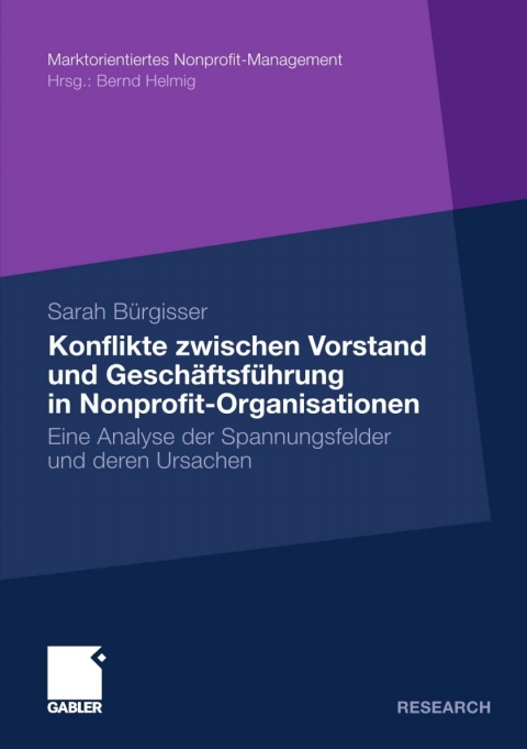Cover image for book Konflikte zwischen Vorstand und Geschäftsführer in Nonprofit-Organisationen