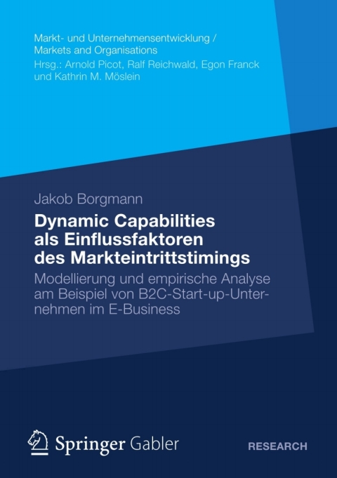 Cover image for book Dynamic Capabilities als Einflussfaktoren des Markteintrittstimings