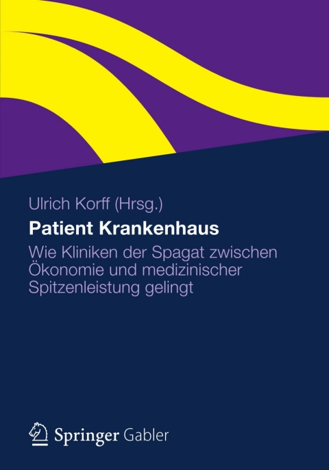 Cover image for book Patient Krankenhaus