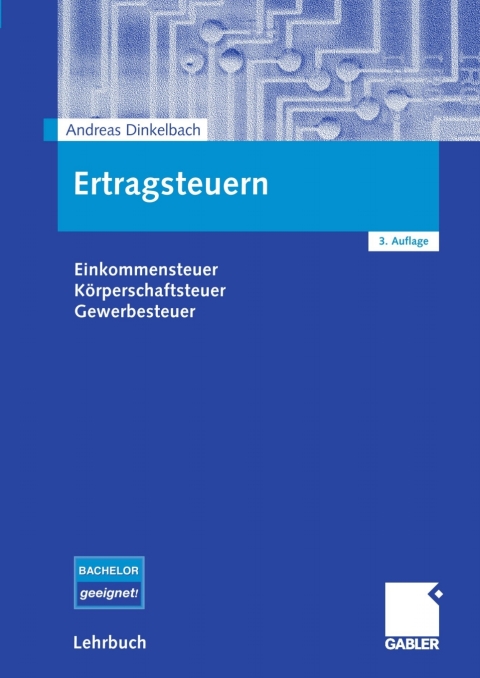 Cover image for book Ertragsteuern
