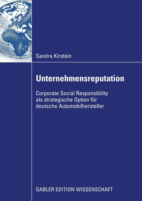 Cover image for book Unternehmensreputation