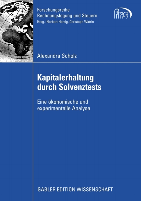 Cover image for book Kapitalerhaltung durch Solvenztests
