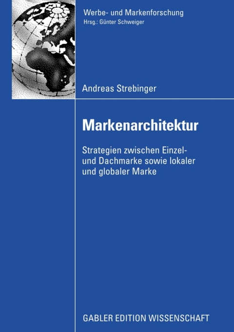 Cover image for book Markenarchitektur