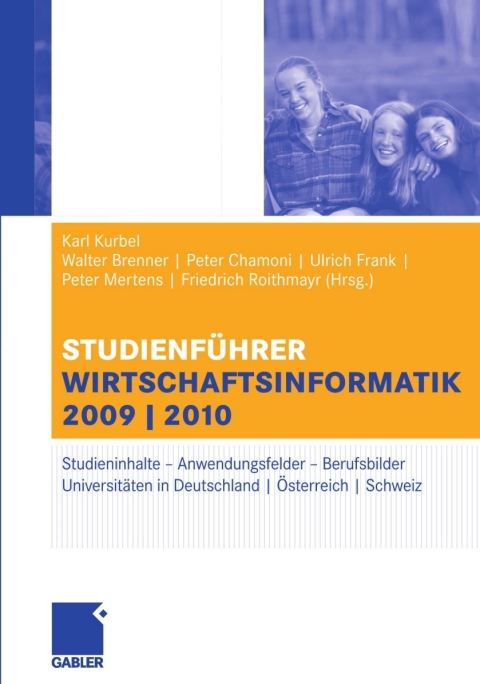 Cover image for book Studienführer Wirtschaftsinformatik