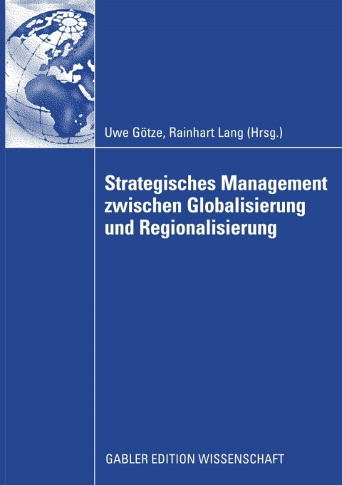 Cover image for book Strategisches Management zwischen Globalisierung und Regionalisierung