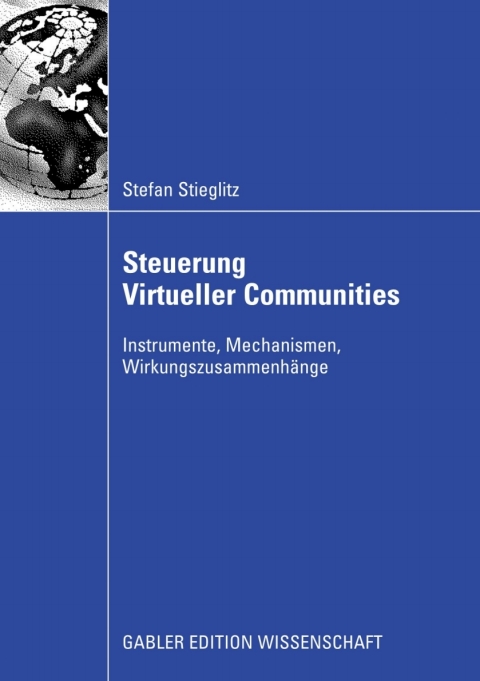 Cover image for book Steuerung Virtueller Communities