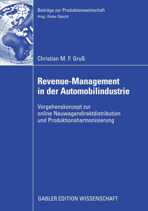 Cover image for book Revenue-Management in der Automobilindustrie