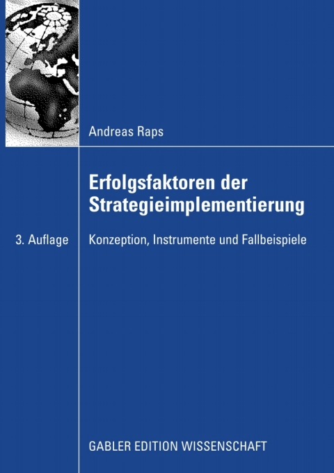 Cover image for book Erfolgsfaktoren der Strategieimplementierung