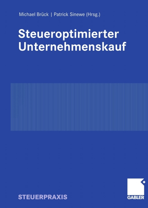 Cover image for book Steueroptimierter Unternehmenskauf