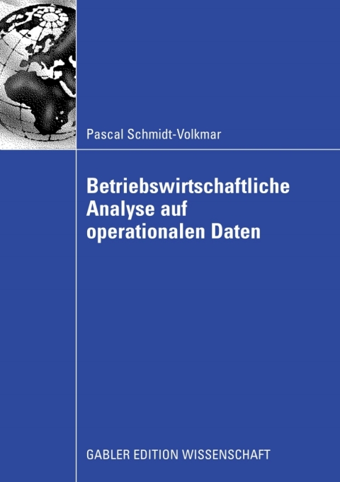 Cover image for book Betriebswirtschaftliche Analyse auf operationalen Daten