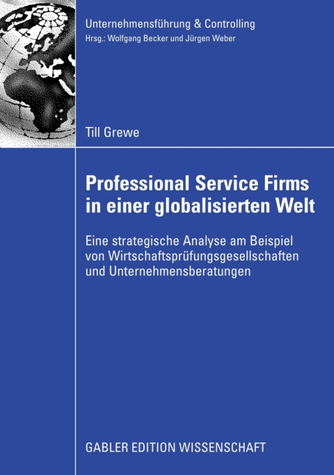 Cover image for book Professional Service Firms in einer globalisierten Welt