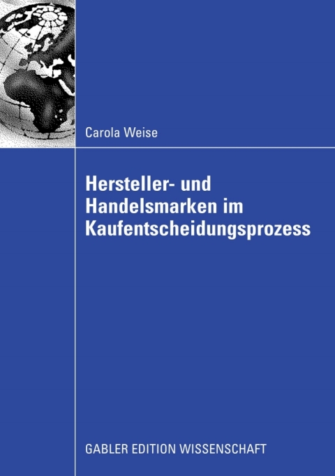 Cover image for book Hersteller- und Handelsmarken im Kaufentscheidungsprozess