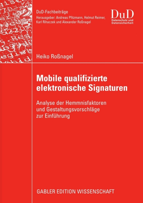 Cover image for book Mobile qualifizierte elektronische Signaturen