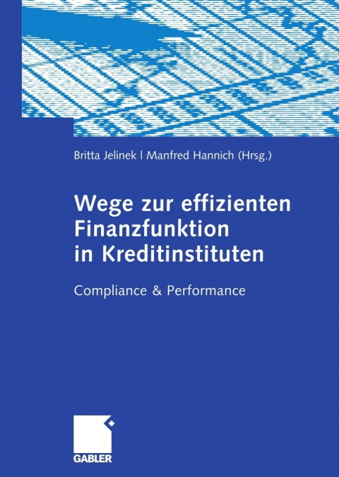 Cover image for book Wege zur effizienten Finanzfunktion in Kreditinstituten