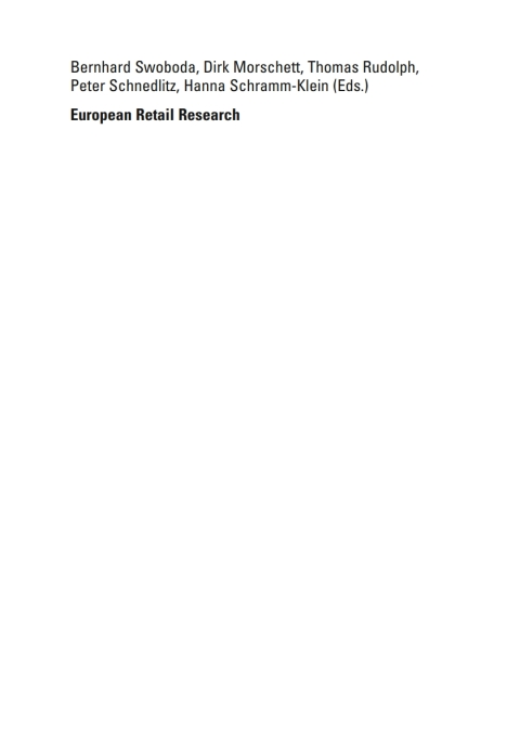 Cover image for book European Retail Research