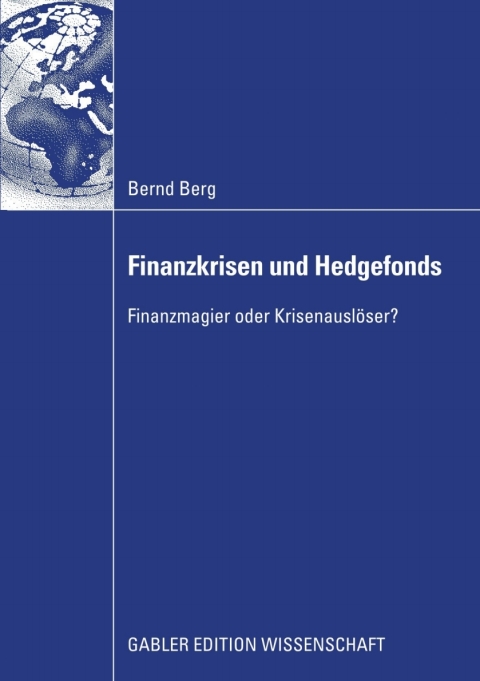 Cover image for book Finanzkrisen und Hedgefonds