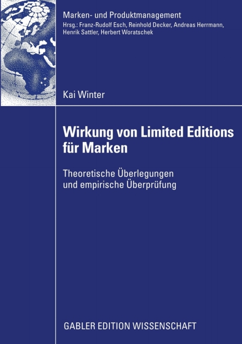 Cover image for book Wirkung von Limited Editions für Marken