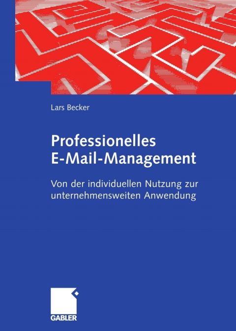 Cover image for book Professionelles E-Mail-Management