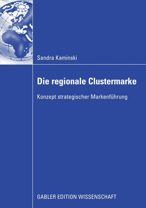 Cover image for book Die regionale Clustermarke