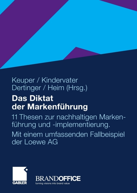 Cover image for book Das Diktat der Markenführung