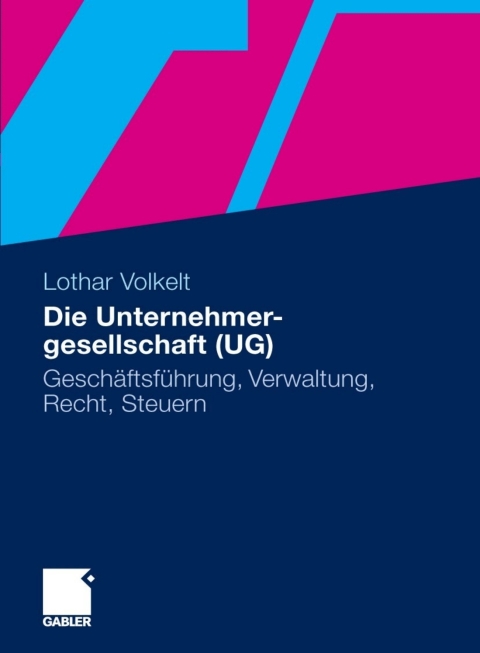 Cover image for book Die Unternehmergesellschaft (UG)