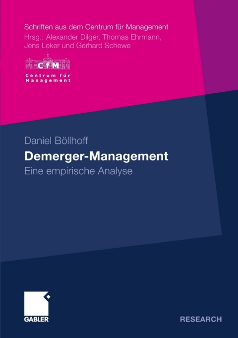 Cover image for book Demerger-Management