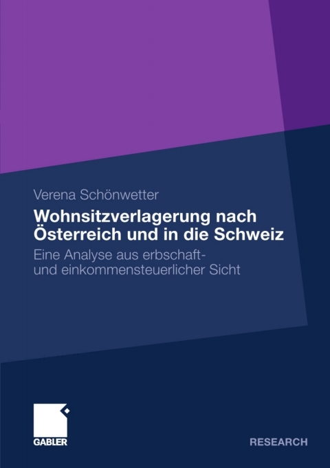 Cover image for book Wohnsitzverlagerung nach Österreich und in die Schweiz