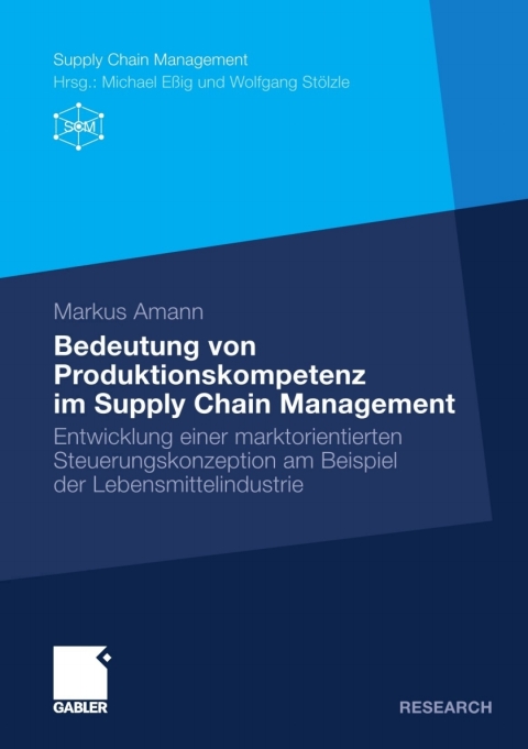 Cover image for book Bedeutung von Produktionskompetenz im Supply Chain Management