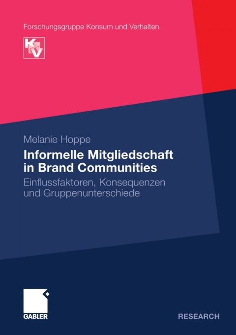 Cover image for book Informelle Mitgliedschaft in Brand Communities