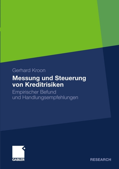 Cover image for book Messung und Steuerung von Kreditrisiken