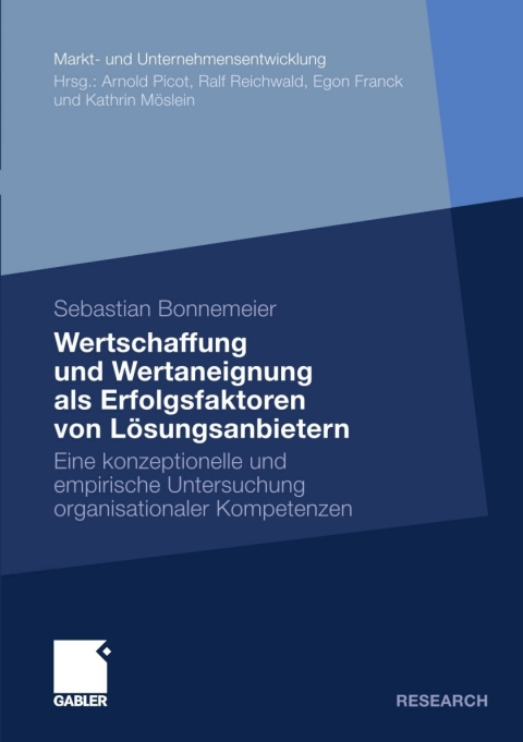 Cover image for book Wertschaffung und Wertaneignung als Erfolgsfaktoren von Lösungsanbietern