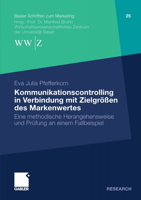 Cover image for book Kommunikationscontrolling in Verbindung mit Zielgrößen des Markenwertes