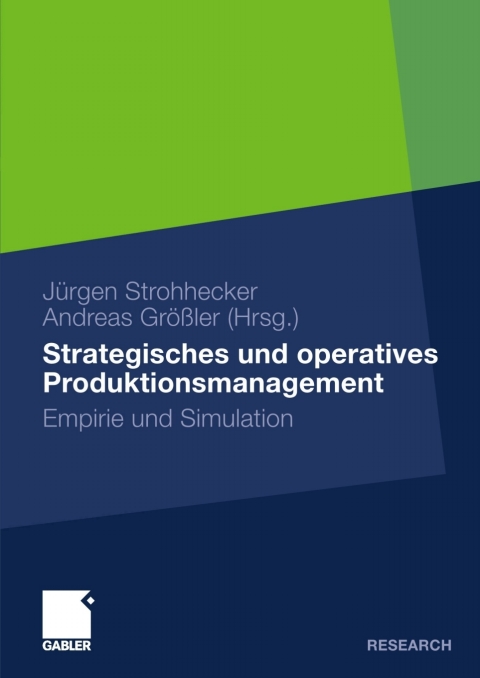 Cover image for book Strategisches und operatives Produktionsmanagement
