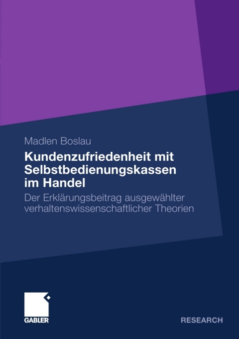 Cover image for book Kundenzufriedenheit mit Selbstbedienungskassen im Handel