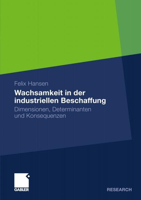 Cover image for book Wachsamkeit in der industriellen Beschaffung