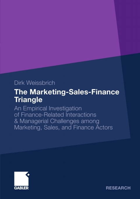 Cover image for book The Marketing-Sales-Finance Triangle