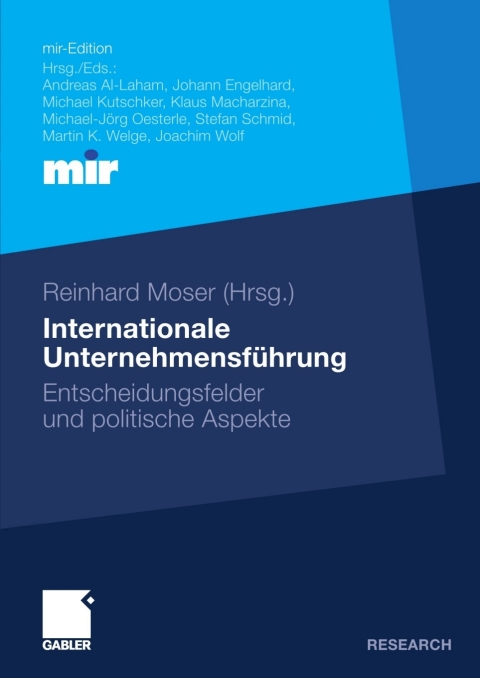 Cover image for book Internationale Unternehmensführung