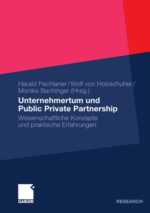 Cover image for book Unternehmertum und Public Private Partnership