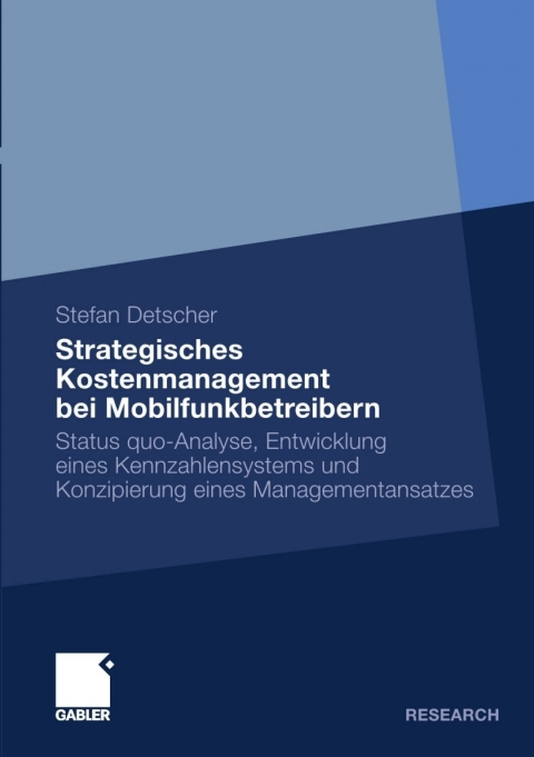 Cover image for book Strategisches Kostenmanagement bei Mobilfunkbetreibern