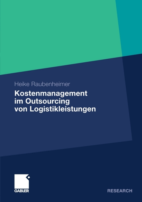 Cover image for book Kostenmanagement im Outsourcing von Logistikleistungen