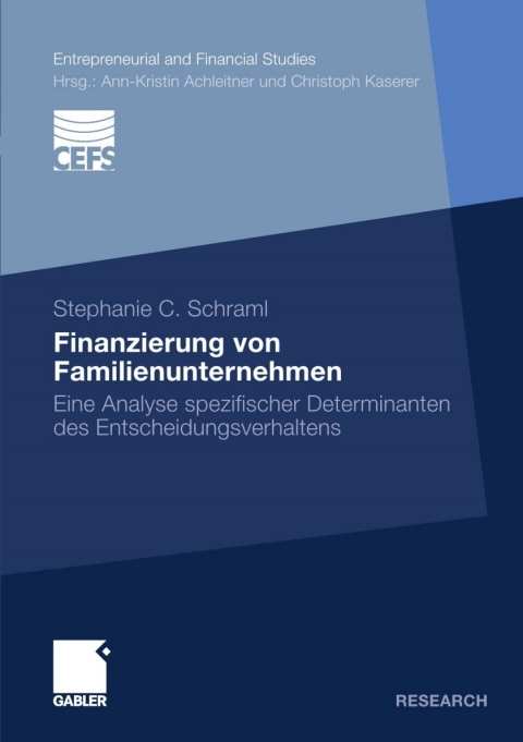 Cover image for book Finanzierung von Familienunternehmen