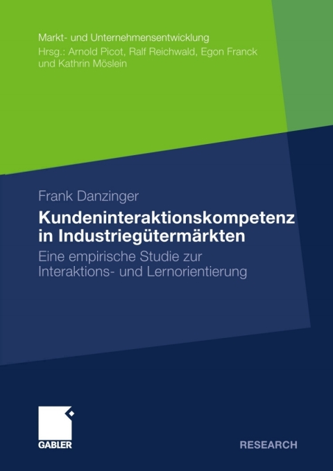 Cover image for book Kundeninteraktionskompetenz in Industriegütermärkten