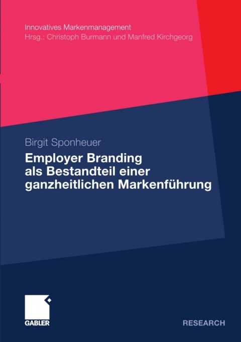 Cover image for book Employer Branding als Bestandteil einer ganzheitlichen Markenführung