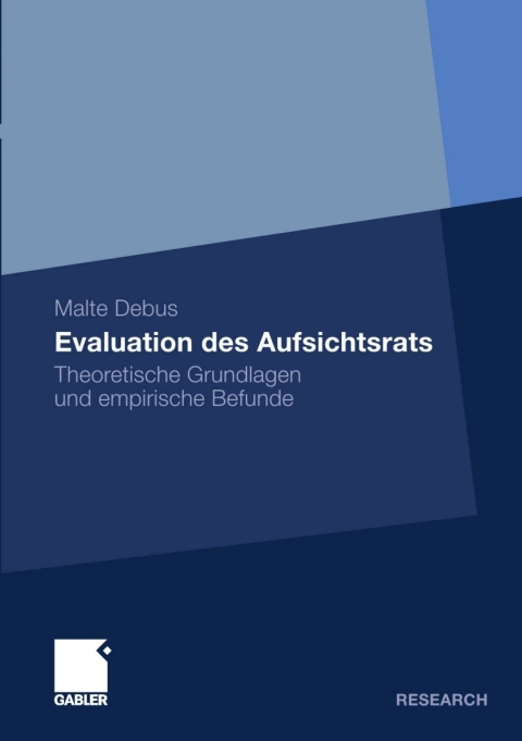 Cover image for book Evaluation des Aufsichtsrats