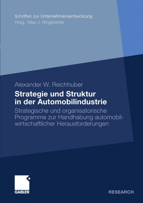 Cover image for book Strategie und Struktur in der Automobilindustrie