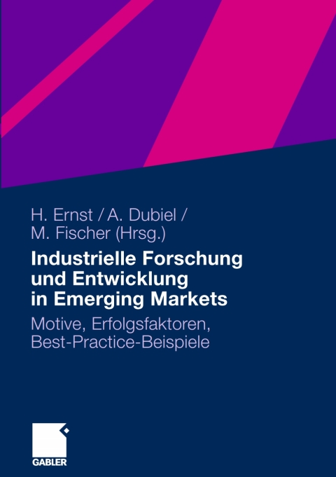 Cover image for book Industrielle Forschung und Entwicklung in Emerging Markets